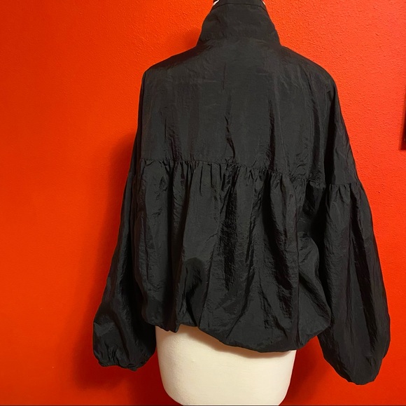 Free People Nylon Athletic Bubble Zipper Jacket - Picture 4 of 7